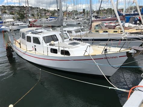 Please note all the improvements her present owner has done since his purchase in 2014. . Motorsailer for sale maine